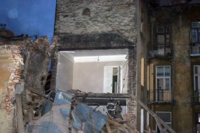 Explosion in a dwelling-house in Lvov