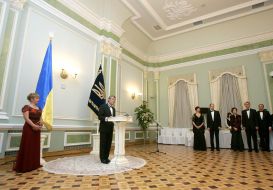 Ukraine President`s meeting with the leaders of diplomatic representative offices and international organizations, accredited in Ukraine