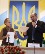 Yuliya Timoshenko and Valery Gorbаtko