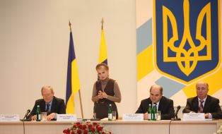 Prime-minister at the Odessa port plant
