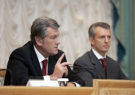 Виктор Ющенко и Валерий Хорошковский