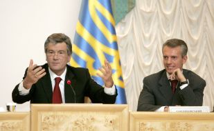 Виктор Ющенко и Валерий Хорошковский