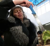 Самый большой сальтисон в Украине