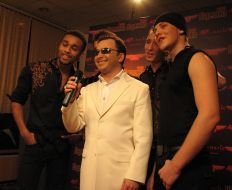 Viktor Pavlik with his show-ballet