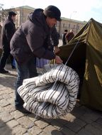 Hunger-strike in Kharkov