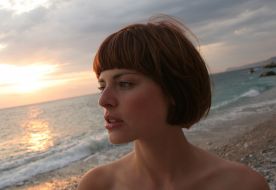Shot from film “Sappho”. Actress Lyudmila Shyryaeva