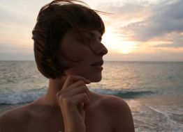 Shot from film “Sappho”. Actress Lyudmila Shyryaeva
