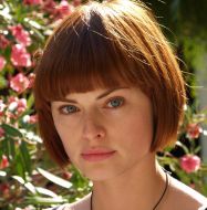 Shot from film “Sappho”. Actress Lyudmila Shyryaeva