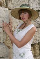 Shot from film “Sappho”. Actress Lyudmila Shyryaeva