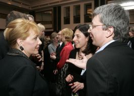 Екатерина Ющенко на приеме по приглашению Украинской кинофундации