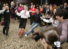 Екатерина Ющенко на приеме по приглашению Украинской кинофундации