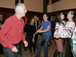 Екатерина Ющенко на приеме по приглашению Украинской кинофундации