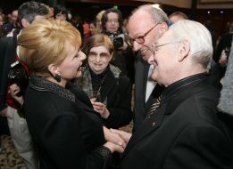 Екатерина Ющенко на приеме по приглашению Украинской кинофундации