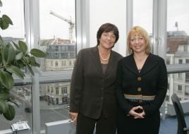 Катерина Ющенко та Улла Шмідт