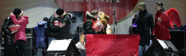 Action ”Holiday of kiss”