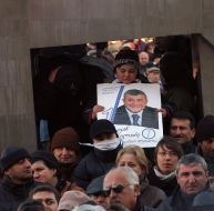 The action of protest in Tbilisi