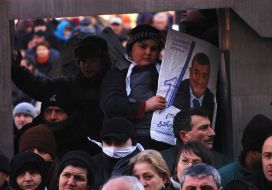 The action of protest in Tbilisi
