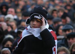 The action of protest in Tbilisi