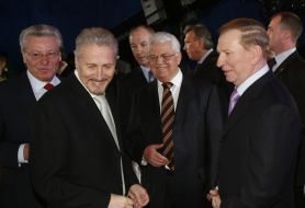 Petru Lucinschi and Emil Constantinescu, Leonid Kravchuk and Leonid Kuchma