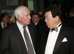 Iosif Kobzon and Valeriy Pustovoytenko