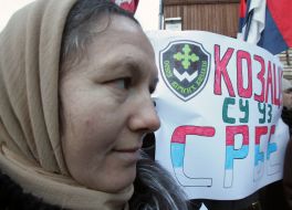 Мітинг проти проголошення незалежності Косово
