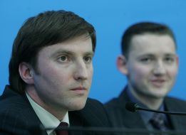 Alexey Bonyuk and Yevgeny Petrenko