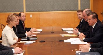 Yuliya Timoshenko and Viktor Zubkov