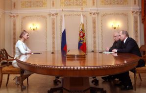 Yuliya Timoshenko, Vladimir Putin and Viktor Chernomyrdin