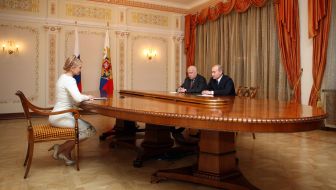 Yuliya Timoshenko, Vladimir Putin and Viktor Chernomyrdin