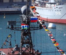 Ship of the Russian fleet