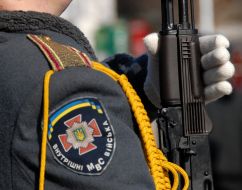 Soldier of internal troops