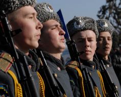 Soldiers of internal troops