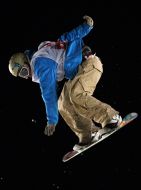 Competitions of Cup of Europe on snowboarding on big-eyr