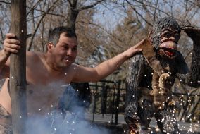 Открытие памятника ”Настоящему мужчине”