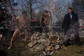 Открытие памятника ”Настоящему мужчине”