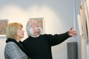 Ivan Marchuk and Ekaterina Yushchenko