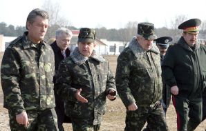 Виктор Ющенко в 1-й отдельной гвардейской танковой бригаде