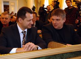 Vsevolod Bilas and Taras Batenko