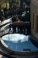 Badri Patarkatsishvili’s funeral