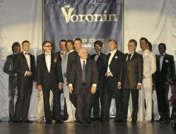 Показ коллекции мужских костюмов Михаила Воронина