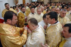 Bishop liturgy occasionally 75 years from the day of birth of Lyubomir Huzar