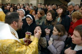 Bishop liturgy occasionally 75 years from the day of birth of Lyubomir Huzar