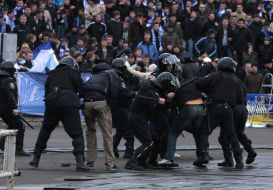 Arrest of fans of FC ”Dinamo”