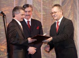 Sergey Volkov, Vasily Vovkun and Aleksandr Bystrushkin