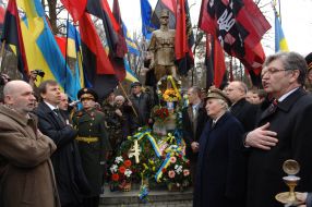 Celebration in honour of Roman Shukhevich`s memory