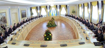 Viktor Yushchenko’s visit to Kazakhstan