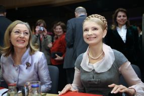 Yuliya Timoshenko and Benita Ferrero-Waldner