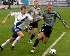 Soccer. FC ”Dinamo” vs. FC ”Metallurg” (Zaporozhye)