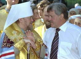 Vladimir Shayderov and Metropolitan Lazar