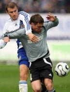 Soccer. FC ”Dinamo” vs. FC ”Metallurg” (Zaporozhye)